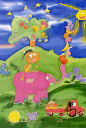 Elefant i pink